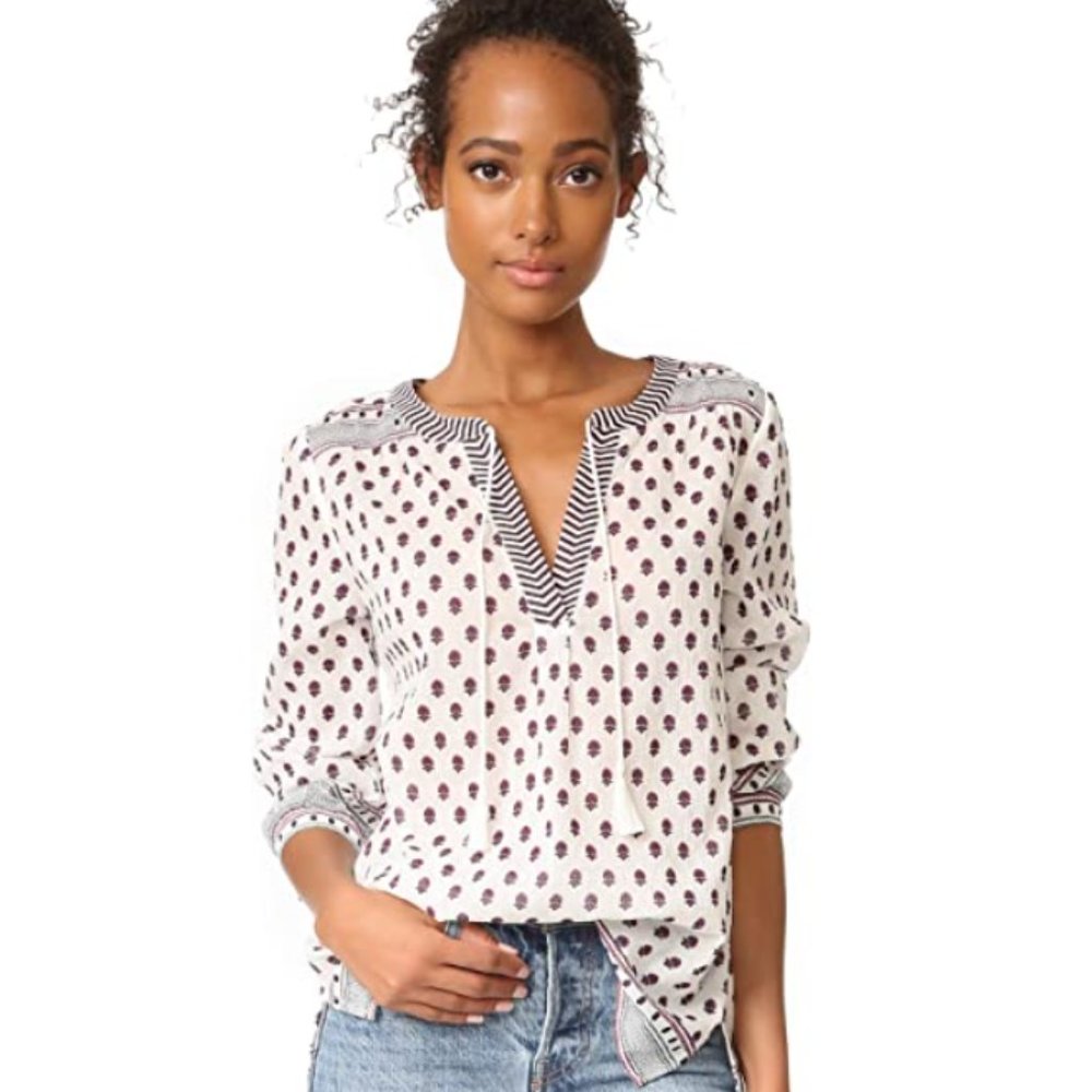 Soft Joie Sefrina Crinkle Blouse